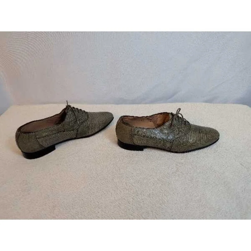 Nunn‎ Bush Brass Boot Mens Snake Embossed Oxford Shoes Size 8